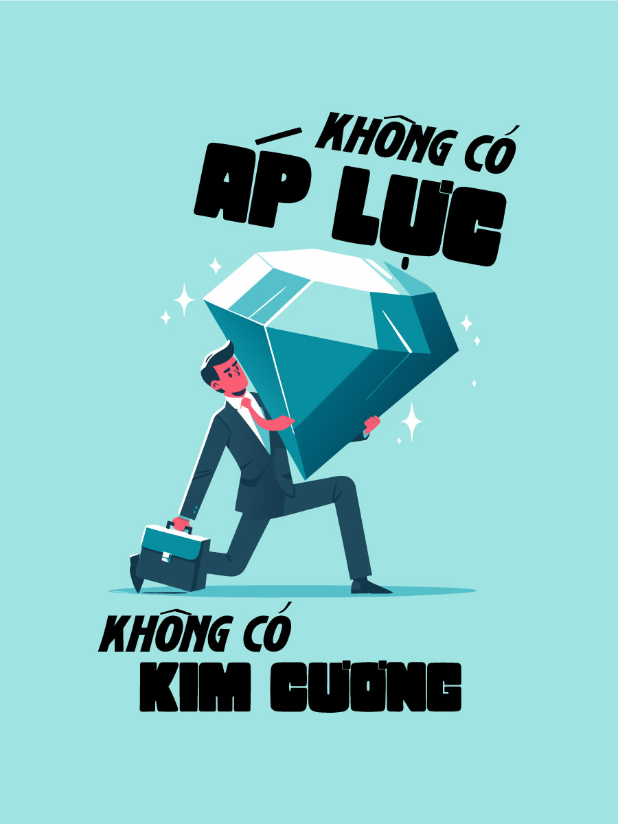 Không Có Áp Lực Không Có Kim Cương